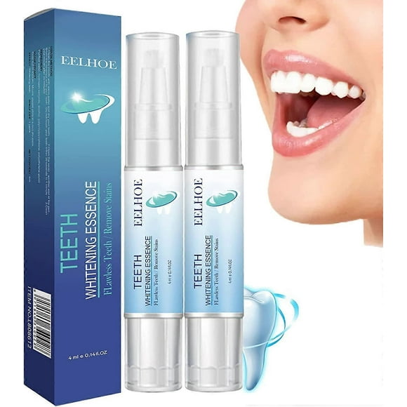 2PCS Teeth Whitening Essence, Teeth Whitening Pen, Purely White Deluxe Teeth Whitening Kit, Oral Care, Best Teeth Whitening Products, Intensive Stain
