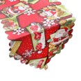 thumbnail image 1 of Coxeer Christmas Table Runner Fabric Cute Table Mat Holiday Table Runner for Decoration, 1 of 10