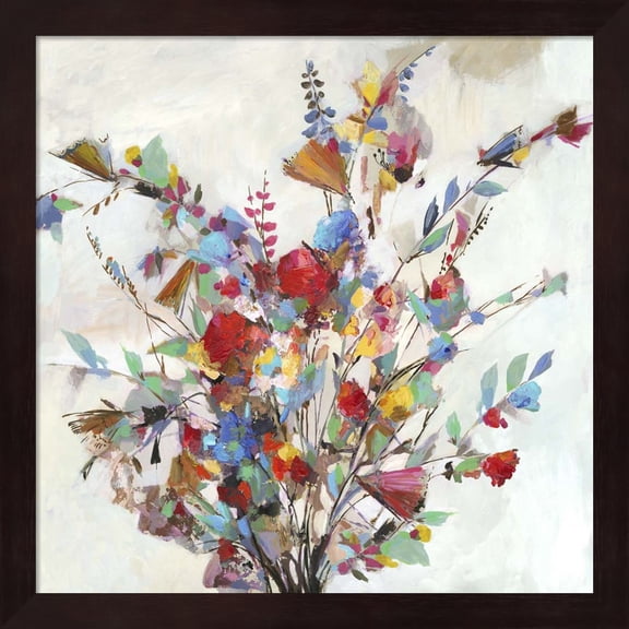 Spring Bouquet by Allison Pearce, Framed Wall Art, 13.25W x 13.25H