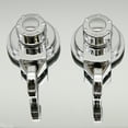 thumbnail image 4 of Strong Hold Vacuum Suction Cup Hooks Shower-Kitchen Walls Organizer Loofah Set of 2 Chrome, 4 of 7