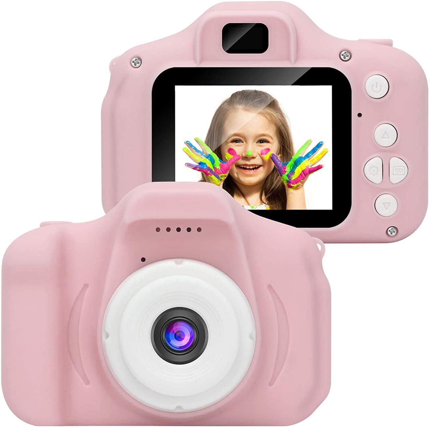 16GB Memory Card Included SANOTO Kids Camera Mini Video Camera Child Camcorder Gift for 3-8 Years Old Girls Boys Digital Camera for Kids 