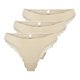 thumbnail image 1 of ONLY Braguitas brasileñas para mujer, paquete de 3 - ONLCHLOE LACE BRAZIL, encaje Beige XL (X-Large), 1 of 7