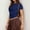 Dark Blue, variant on WANPIDAN Women Shirts Compression Women Shirts with Tees for Women Trendy Women's Long Sleeve T Shirts Long Sleeve Shirt Women for Layering Elbow Tops for Women Womens T Shirts Short Sleeve Summer