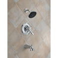 thumbnail image 2 of Delta Lahara Dual Function Pressure Balanced Thermostatic Bath and Shower Trim with Internal Volume Control Less Rough-in, Available in Various Colors, 2 of 7