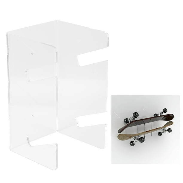 Double vertical skateboard wall mount