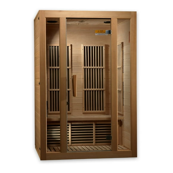 Maxxus Infrared 2-Person Sauna Red Light with 6 Carbon Heaters