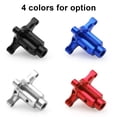 thumbnail image 4 of Red Metal Straight Axle Replacement Part with Mounting Hardware - Compatible with Arrma Kraton, Senton, Talion, Typhon, Outcast Remote Control Cars - BJM508 Upgrade Accessory (Size: 2.3x2.3x0.5cm), 4 of 6