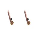 thumbnail image 2 of Monstrate Estufa Cepillo de limpieza Ventilador Alambre de metal Pulido Desmontable Colgando Baño doméstico Fregado manual Verde Rosado 2piezas Monstrate CBP307587, 2 of 5