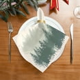 thumbnail image 2 of Napkin Satin Napkin 20*20Inchx1 Kitchen Towel Dinner Plate Towel Decorative Towel Napkin Tea Towel Suitable For Kitchen Table Birds in The Woods, 2 of 8
