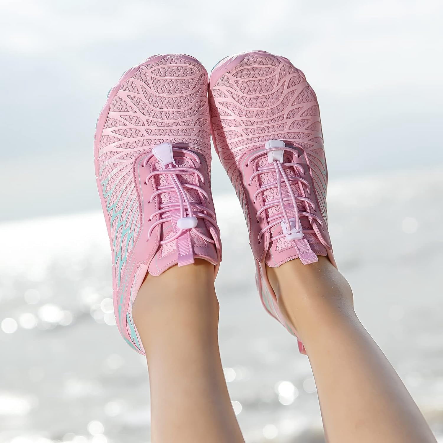 Hike Barefoot Shoes for Women Men Breathable & anti-slip Athletic Footwear Wide Toe Water Shoes