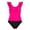 45Hot Pink104, variant on WERYOUNG Girl's Swimsuit Sets Sleeveless Scoop Neck Top And High Waisted Floral Bottom Tankini Swimsuits 2 Piece Swimwear Swimming Surfing Stylish Versatile Bathing Suit
