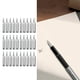 thumbnail image 2 of Puntas de pluma estilográfica para firma de tinta, suministros de papelería para escritura de artistas de Metal, puntas de repuesto ligeras, puntas de Estilo B, 2 of 8