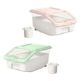 thumbnail image 1 of Rice Storage Container Large Capacity Moistureproof Pink Macarena Cubo de arroz, 1 of 8