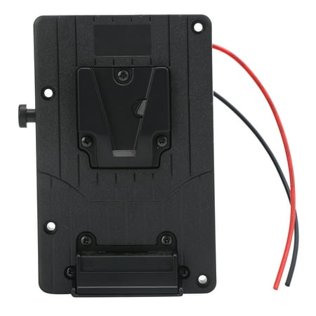 

Zerodis Mini V Mount V‑Lock D‑Tap Battery Plate Adapter For V Mount Battery DSLR Video Cameras V Mount Battery Plate