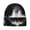 Black, variant on Unisex Tie Dye Cuffed Winter Beanie Hat Colorful Warm Soft Knitted Skull Cap for Men Women Black One Size