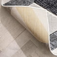 thumbnail image 5 of Well Woven Mandy Gold Modern Geometric Zigzag Stripes Pattern Area Rug, 5 of 8