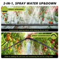 thumbnail image 3 of Manguera de rociador Apgooface Flat Soaker de 30 m con grapas, paquete de 4, 3 of 8