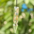 thumbnail image 5 of EOEMY Rainbow Maker 2Pc 100mm Bullet Crystal Feng Shui Faceted Prism Glass Hanging Diy, 5 of 6