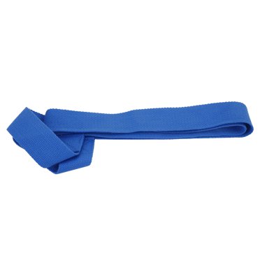 Ceintures de Tapis de Yoga, Écharpe de Support de Tapis de Yoga Multifonctionnelle pour la Maison pour la Salle de Gym pour le Yoga Bleu