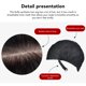 thumbnail image 4 of Peluca Negra Corta, Piezas De Pelo De Mujer En Capas, Pelo Rizado Esponjoso, Ajustable, Hermoso Para Cosplay Para Mujer, 4 of 7