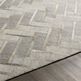 thumbnail image 4 of Surya Medora MOD-1026 96x120" Rectangle Modern Fabric Area Rug in Tan/Light Gray, 4 of 7