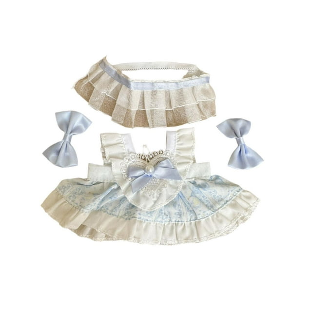Ropa para muñecas de 6 pulgadas, lindo traje ropa para muñecas, disfraces elegantes, sombrero, camisetas, pantalones para muñecas, ropa para muñecas Estilo D