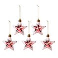 thumbnail image 4 of Adornos para árbol de Navidad Decoración navideña con cuerda Accesorios creativos Árbol de Navidad Estrella 5PCS, 4 of 9