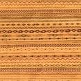 thumbnail image 1 of Ahgly Company Indoor Square Solid Orange Modern Area Rugs, 3' Square, 1 of 4