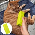 thumbnail image 3 of Pet Hair Remover Tool - 2-in-1 Rubber Brush for Furniture, Car Interiors & Carpets, Efficient Dog Cat Hair Removal Brush for Sofa, Bedding & Fabric Surfaces, 3 of 3