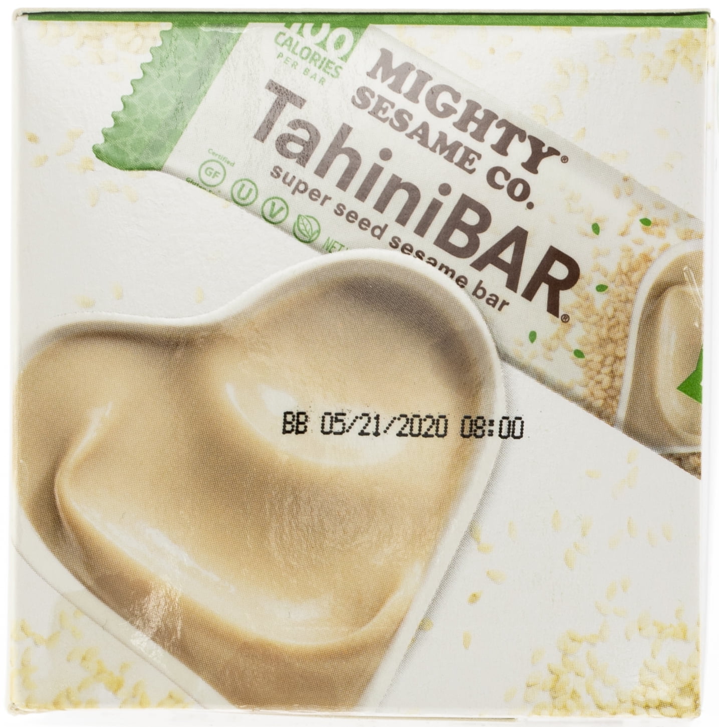 Mighty Sesame Company Pistachio Super Seed Tahini Bars, 3.8oz