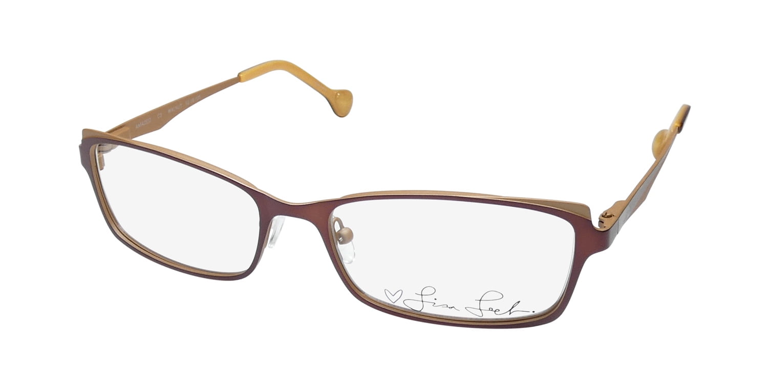 Anne Klein AK5027 001 Women's Black Rectangular Frame Eyeglasses