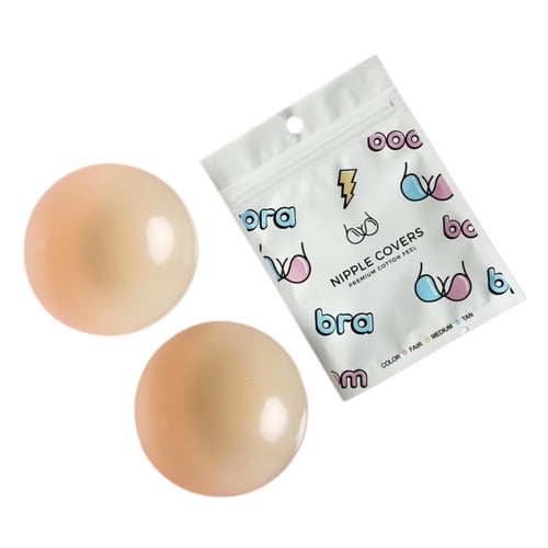 Nipple Covers - Nude Color - Soft - Breathable - Self-Adhesive Bra