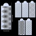 thumbnail image 2 of De Plantillas Para Decoración De Pasteles, Moldes De Plástico Para Mascotas, Moldes Para Pasteles Florales En Aerosol, Herramientas Para Hornear Para Postres,Pasteles De Cumpleaños Y Bodas Monstrate HA037634-00, 2 of 6