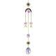 thumbnail image 1 of Adorno colgante de cristal con bola de cristal prismática, atrapasol para colgar en la ventana, 1 of 5