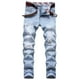 thumbnail image 1 of Pantalones de golf Honeeladyy de moda para hombre, con microelásticos, ajustados, con lazo, de pierna recta y pequeña., 1 of 8