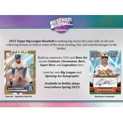 2023 Topps Big League Baseball - Hobby Box