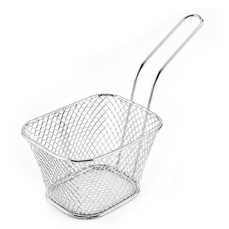

1/4/8/10PCS Mini Mesh Wire French Fry Chips Baskets Net Strainer Kitchen Cooking Tools 8pcs