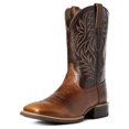 thumbnail image 1 of Men High Boots Embroidery Retro Handmade Mens Boots Western Cowboy Boot Pointed Toe Boots Hand Stitching Outdoor Men's Shoes, 1 of 5