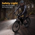 thumbnail image 6 of Electric Bike for Adults, 350W 26" Folding E-Bike, Electric Mountain Bike, Removable Battery, Up to 22 MPH, 30–45 Mile Pedal-Assist Range, 7-Speed, APP Control, 6 of 10