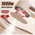 thumbnail image 2 of 2025 Vacuum Steamer For Clothes, 1000w Portable Handheld Clothes Steamer, 2 of 5
