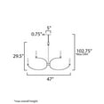 thumbnail image 4 of Maxim Lighting - Charlton - 8 Light 2-Tier Chandelier In Traditional Style-24, 4 of 5