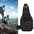 thumbnail image 3 of Bolso De Pecho Para Hombre ANGGREK Mochila Tipo Bandolera Con Múltiples Compartimentos Resistente Al Desgarro, 3 of 8