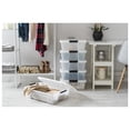 thumbnail image 4 of IRIS USA 27 Quart Plastic Storage Box with Lid, Stackable Design, Pearl, 6 Pack, 4 of 5