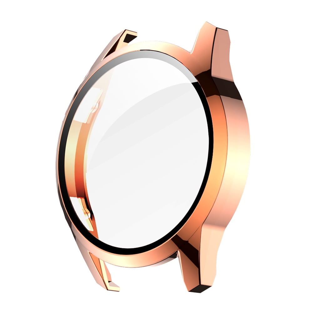 Peggybuy PC Case Cover Screen Protector for Huawei Watch GT 2 GT2 46mm Rose Gold Walmart