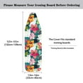 thumbnail image 5 of HELLHERO Ironing Board Cover, Standard Size Iron Board Covers with Heavy Duty Adjustable Elastic Edges, Heatproof Ironing Board Covers for Smooth Ironing(Flowers and Cats, 15"x54"), 5 of 5