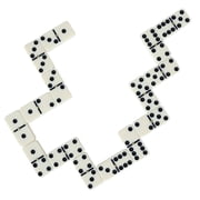 Fugocen Double 6 Dominoes Set with Portable Storage Case, Classic Family Board Game, Gift for Kids and Adults