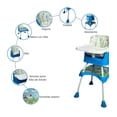 thumbnail image 2 of Silla Alta The Baby Shop The Baby Shop con Bandeja y Cinturón de 5 puntos Azul, 2 of 8