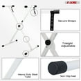 thumbnail image 5 of 5Core Adjustable Lift Piano Riser Keyboard Stand for 49 to 88 Keys in White, 5 of 5