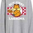 thumbnail image 3 of Garfield - But First, Lasagna - Men's Long Sleeve T-Shirt, 3 of 5