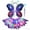Purple, variant on WOYY Toddler Girl's Party Fairy Tutu Skirt Butterfly Wings Headband Outfits